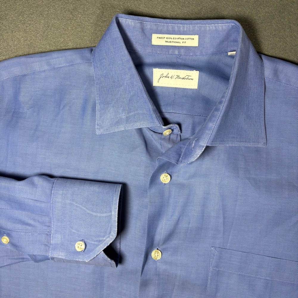 John‎ W Nordstrom Egyptian Cotton Traditional Fit 16.5/33